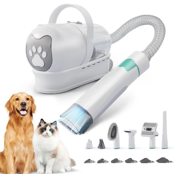 Furvia Pet Grooming Kit — Vacuum 7‑in‑1 for Dogs & Cats