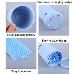 Automatic Dog Paw Washer – USB Rechargeable Pet Paw Cleaner