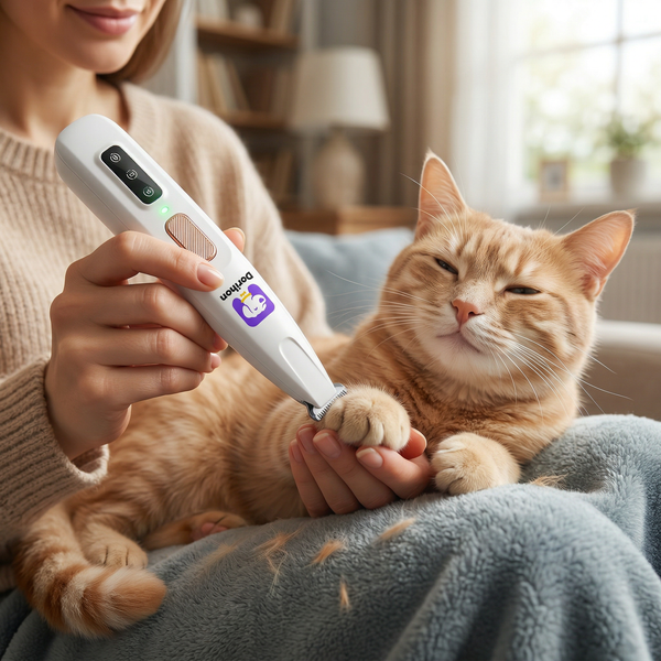 Dorihon Professional Pet Grooming Trimmer – LED Light & Low Noise