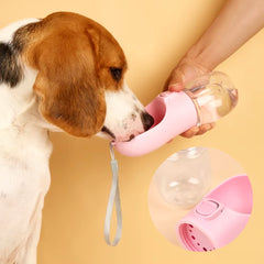 Portable Dog Water Bottle – Leakproof Travel Feeder