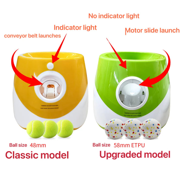 Automatic Dog Ball Launcher – Interactive Tennis Toy